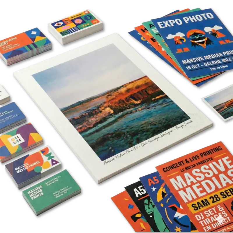 Tirages d'Art & Affiches d'Événements