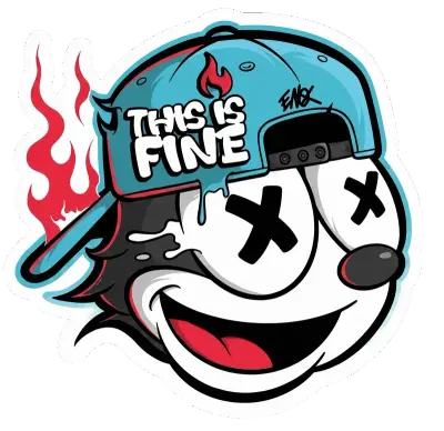 Sticker die-cut « Felix », collection Massive Medias