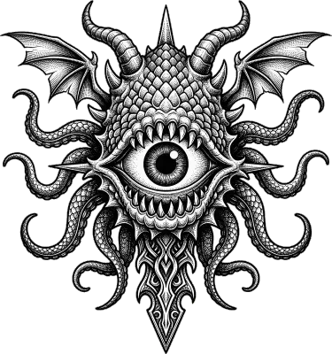 Sticker die-cut « Goth11 », collection Massive Medias