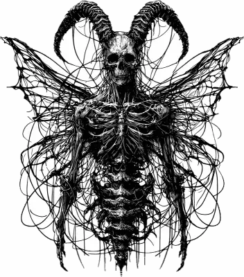 Sticker die-cut « Goth16 », collection Massive Medias