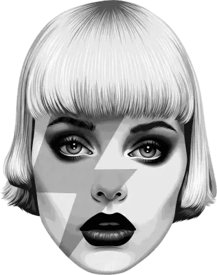 Sticker die-cut « Goth22 », collection Massive Medias