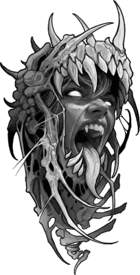 Sticker die-cut « Goth24 », collection Massive Medias