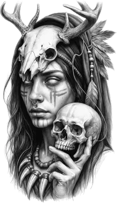 Sticker die-cut « Goth4 », collection Massive Medias