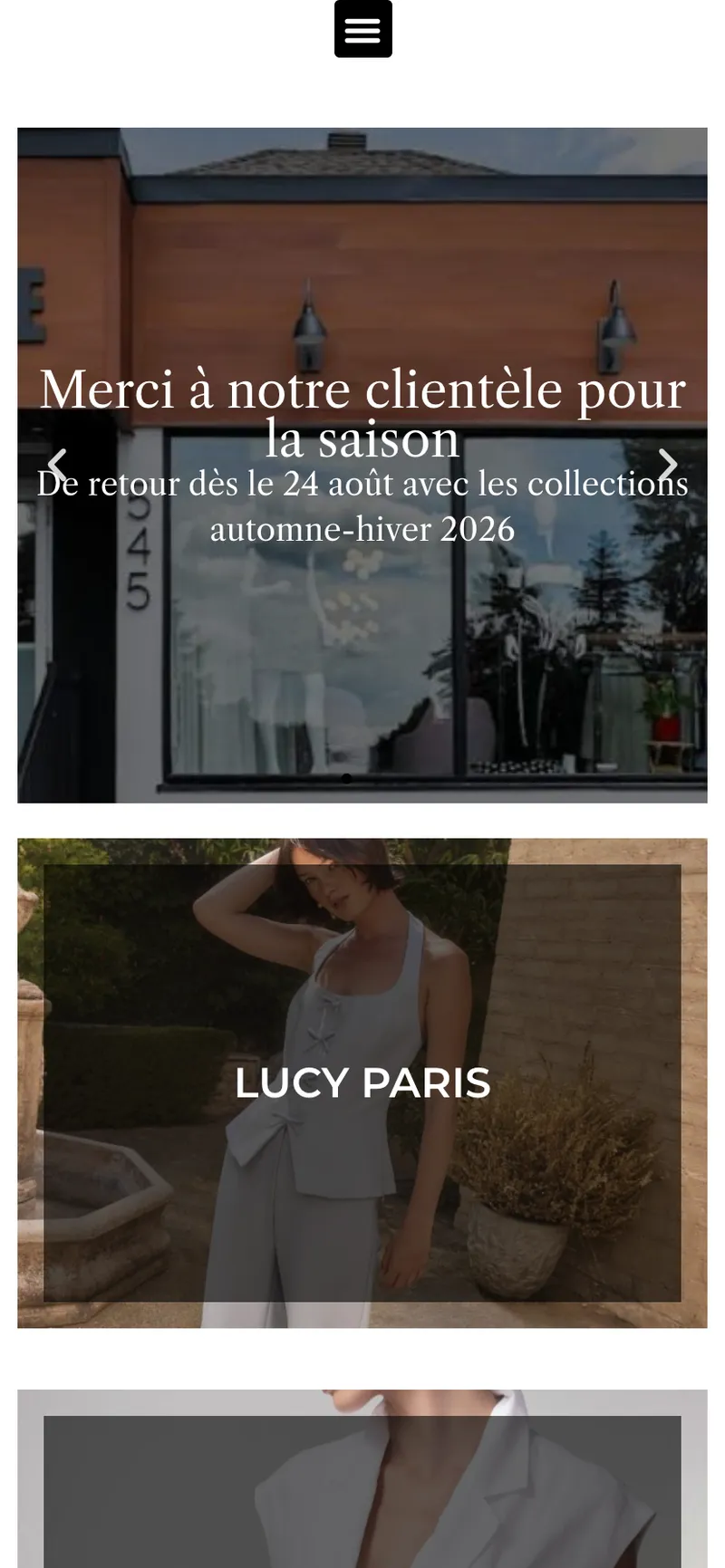 Boutique Maude mobile